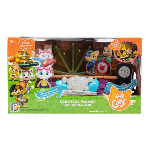44 Gatti Playset Automobile Palcoscenico