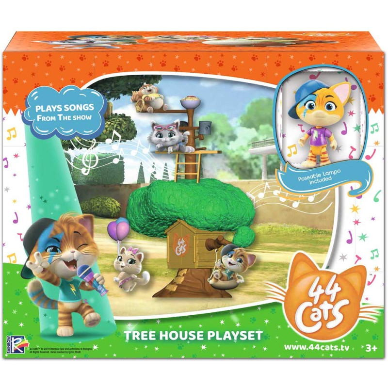44 Gatti Playset Casa Albero