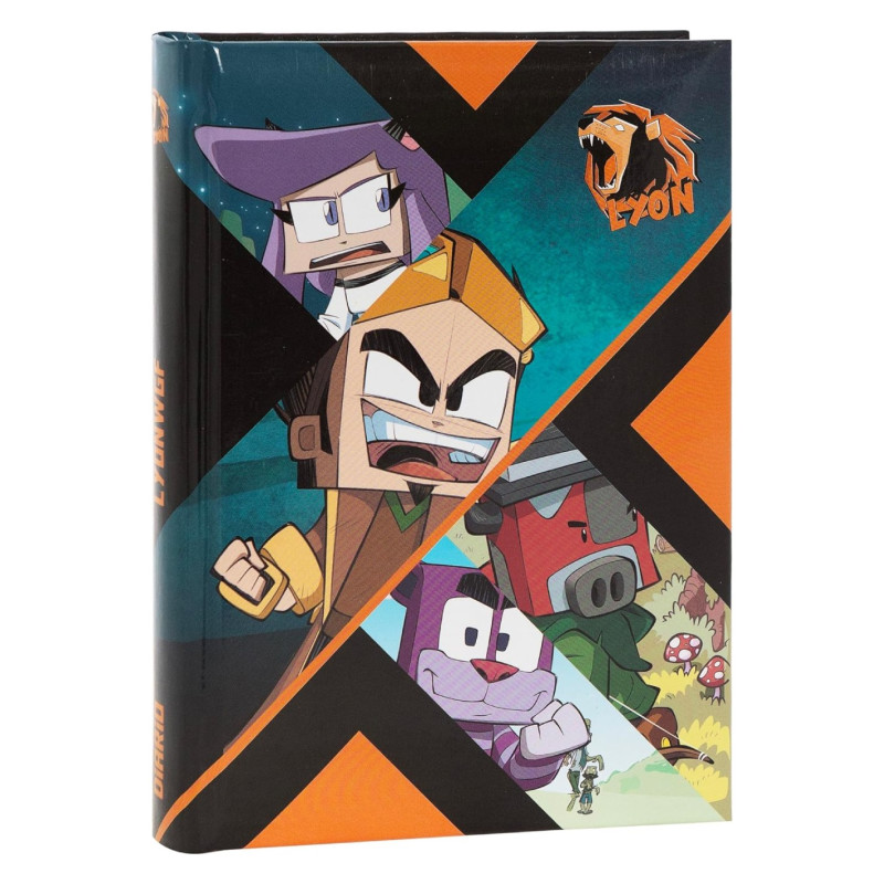 Diario 12mm Std Blu Lyon Gamer