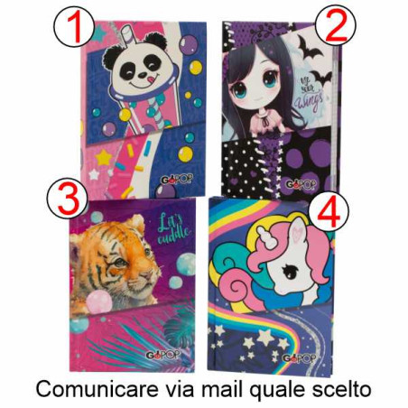 Gopop 24 Diario assortiti. Girl