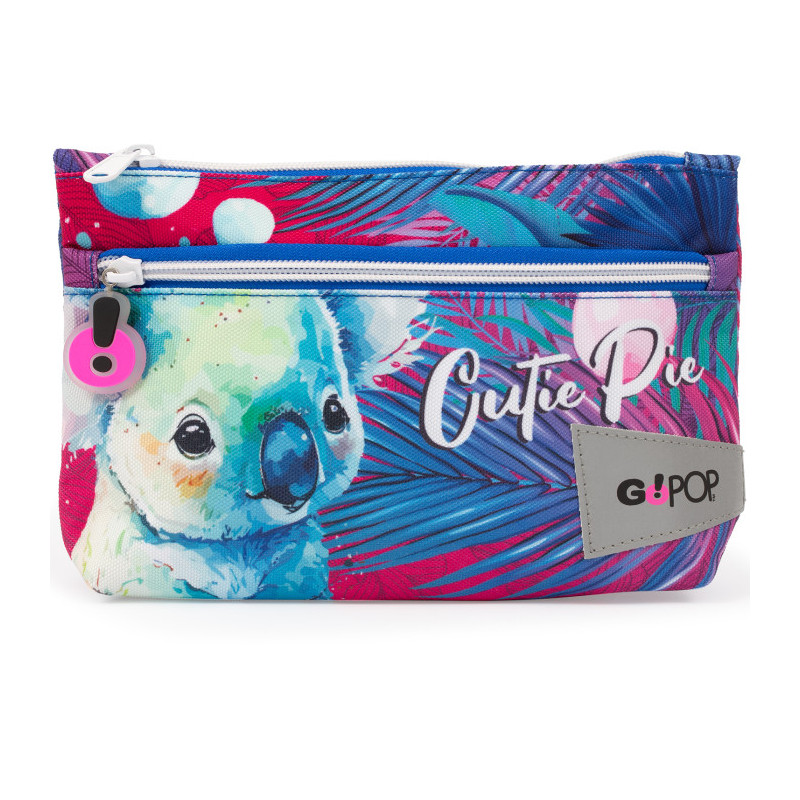 Gopop24 Maxi Bustina 2 Zip Jungle