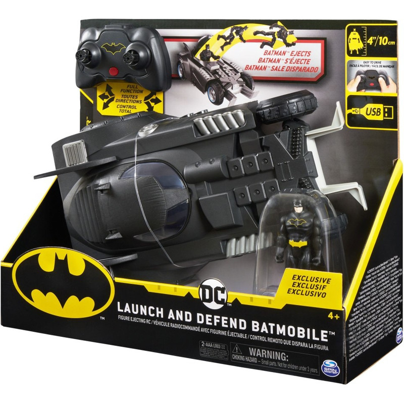 Dcr Vhc Lnch And Defend Batmobile