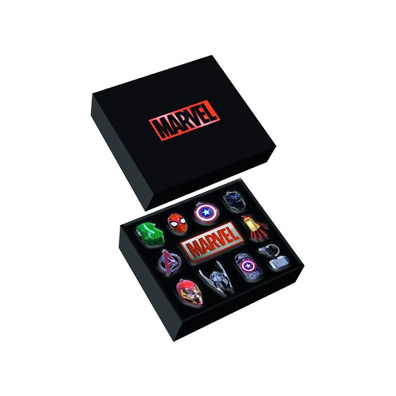 Display Llaveros 3d Marvel