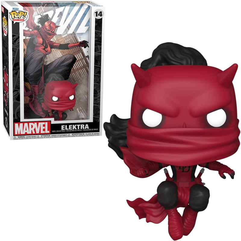 Funko Pops Comic Cover Daredevil Elektra 14