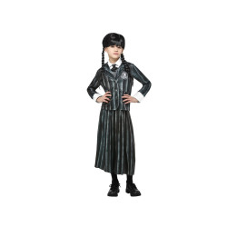 Costume Wednesday Uniforme Escolar 11/13 Anni