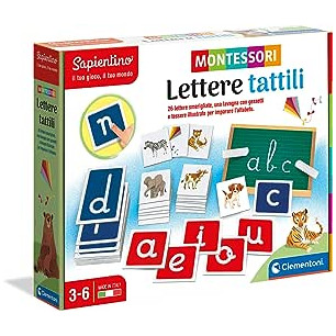 Montessori - Lettere Tattili
