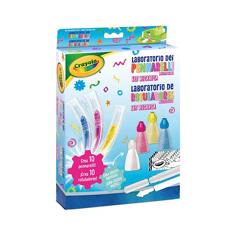Set Ricarica Laboratorio Pennarelli Crayola