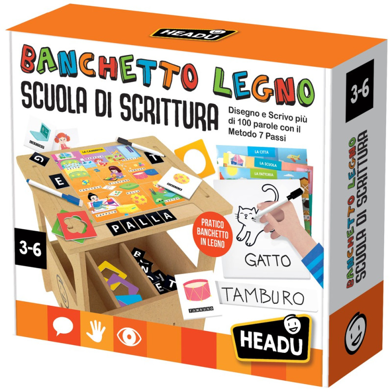 Banchetto Legno Scuola di Scrittura