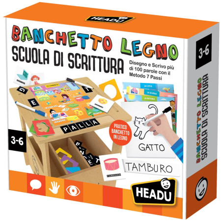 Banchetto Legno Scuola di Scrittura