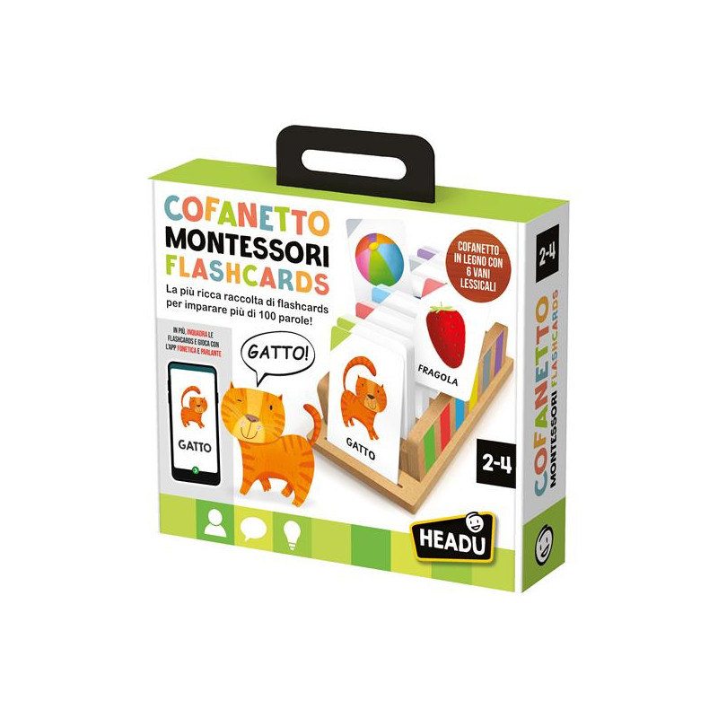 Cofanetto Montessori Flashcards