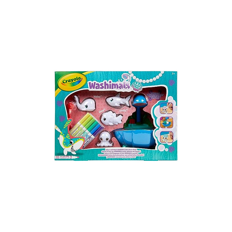 Washimals Ocean Pets Set Laguna Crayola