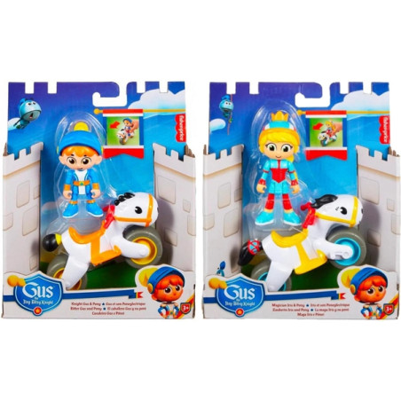 Gus Mini-maxi Cavaliere Personaggio E Pony Elettrico