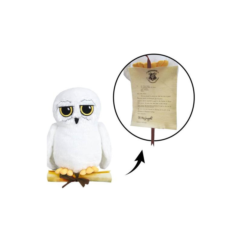 Harry Potter - Edvige  25cm C/lettera