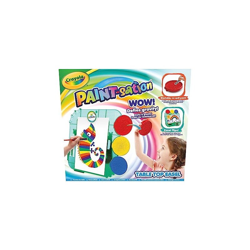 Paint-station Table Top Easel