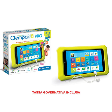 Clempad Pro 8'' 6-12 Anni