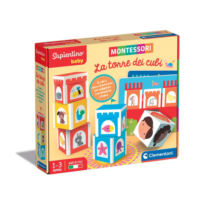 Sapientino Baby Montessori - La Torre Dei Cubi