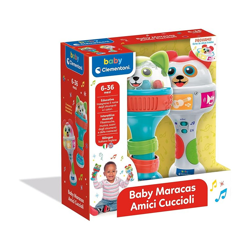 Baby Maracas Amici Cuccioli