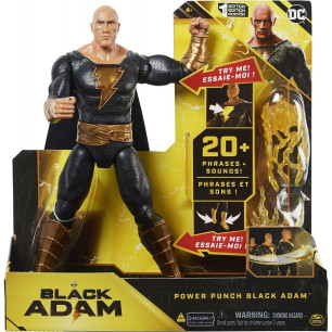 Black Adam Personaggio 30cm Luci E Suoni