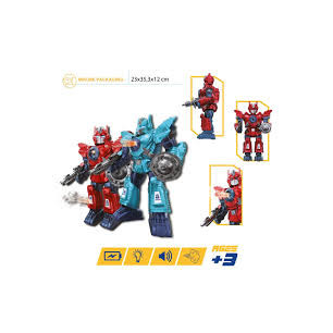 Hero Adventure Robot Suoni E Luci 2 Colori Ass.to