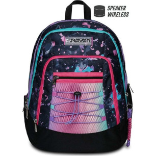 Zaino Advanced Seven Con Speaker WirelessFluo String Girl