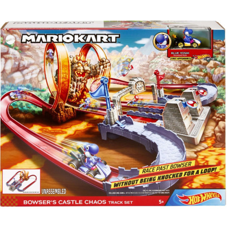Hot Wheels Mario Kart Castel.bowser