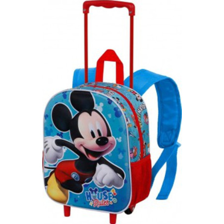 Topolino Zaino 3d Ruote Picc. House