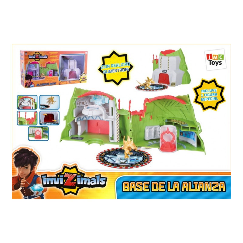 Invizimals Playset Alliance Base Con Un Personaggi
