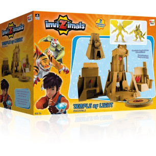 Invizimals Playset Tempio Di Uberjackal Con Due Pe