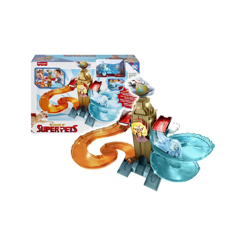League Of Superpets Die Cast Playset