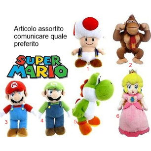 Super Mario Peluche 30cm assortiti.
