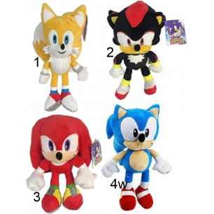 Sonic Peluche Con Amici 30cm assortiti
