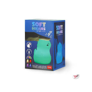 Luce Notturna  Ricaricabile - Soft  Dreams - Dino