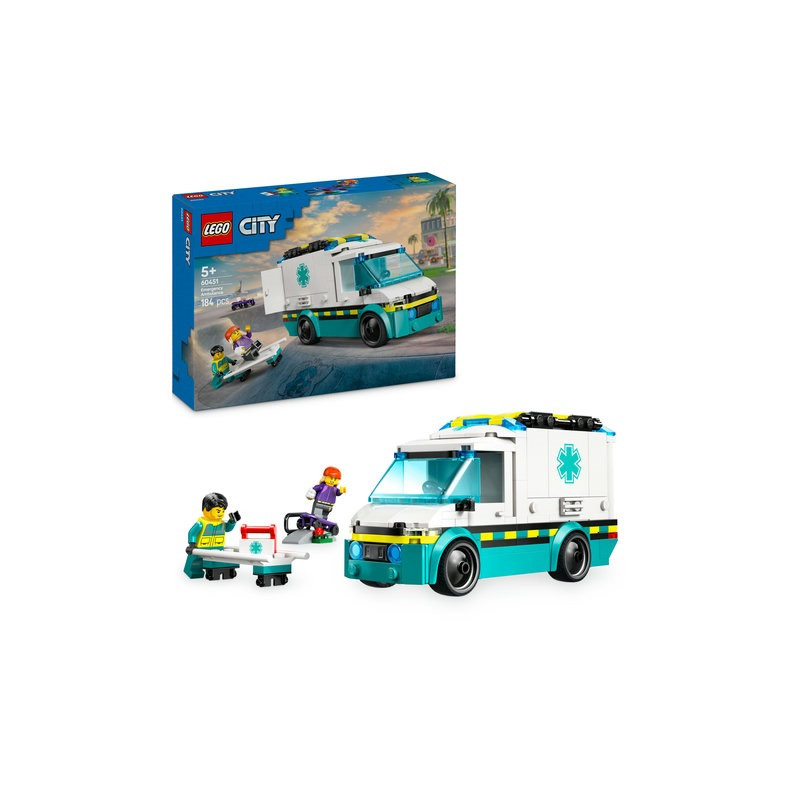 Lego City Ambulanza Di Emergenza