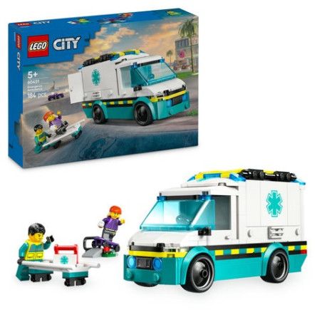 Lego City Ambulanza Di Emergenza