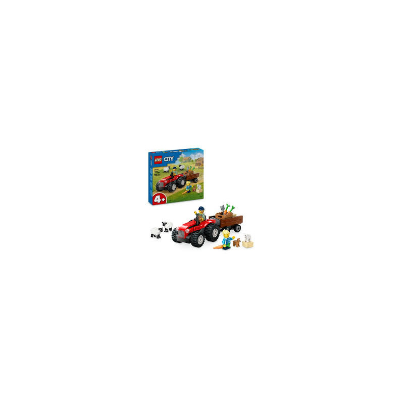 Lego City Trattore Agricolo Rosso