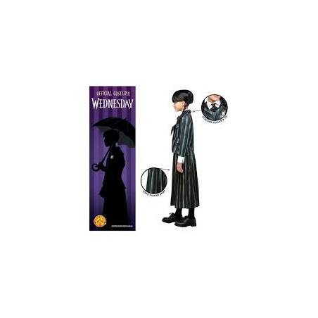 Costume Wednesday Divisa Scolastica Inf 9/10 - M