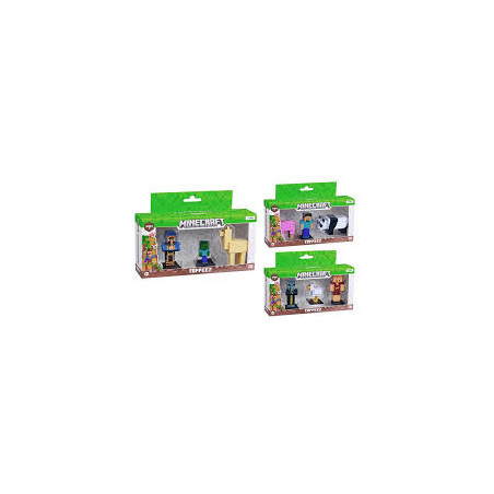 Minecraft Serie 2 3d Pack 3 Assortiti