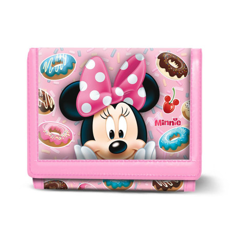 Minnie Infantil Portafoglio Velcro