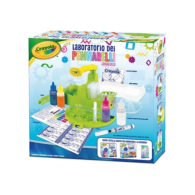Laboratorio Pennarelli Multicolore Crayola