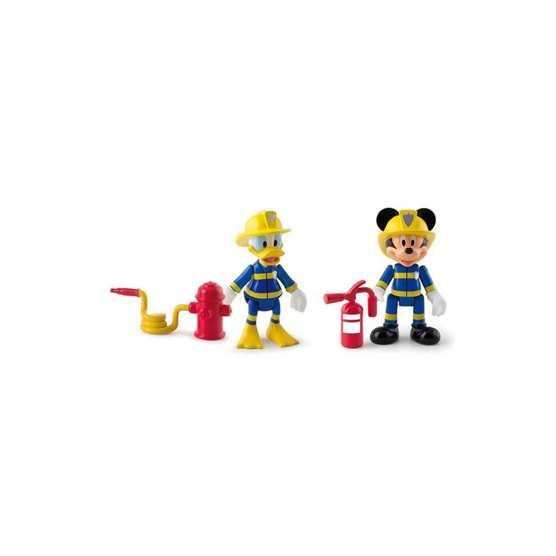 Mmch Pack Mickey E Paperino Pompieri Con Accessori