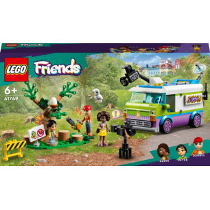 Lego Friends Furgone Della Troupe Televisiva