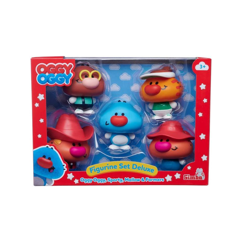 Oggy Oggy Figurine Set Deluxe