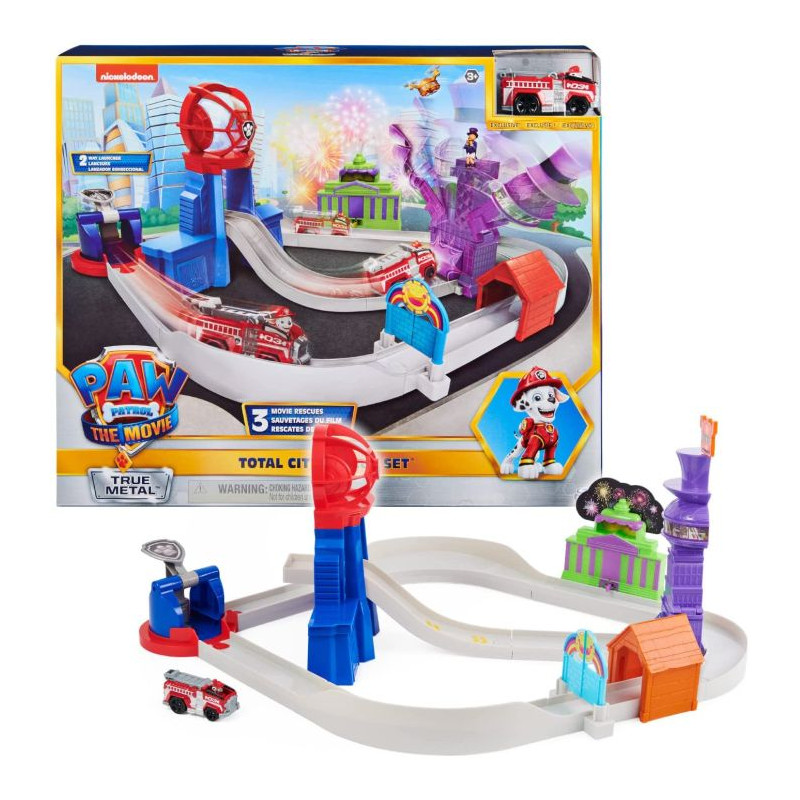 Paw Patrol Pista Da Corsa Total City Movie