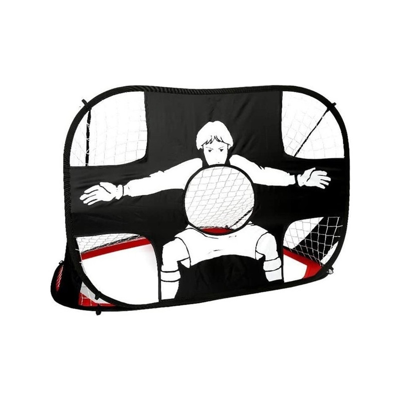 Play Out - Porta Calcio Mira E Centra Pieghevole 120 X 70 X 90 Cm