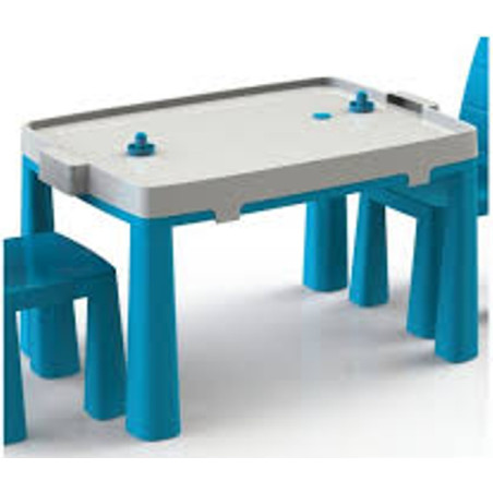 Tavolino C/gioco Hockey - Verde- Blu