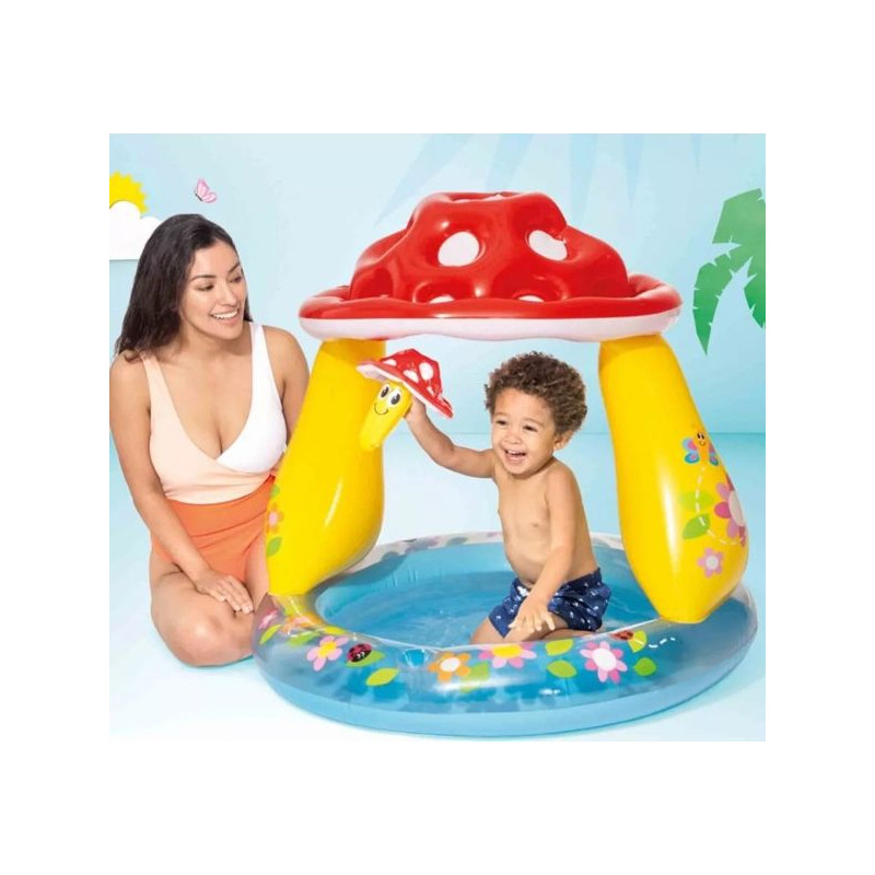 Piscina Baby Fungo 102*89 Fondo Gonfiabile