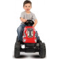 Smoby Trattore Farmer Xl Rosso Con Rimorchio