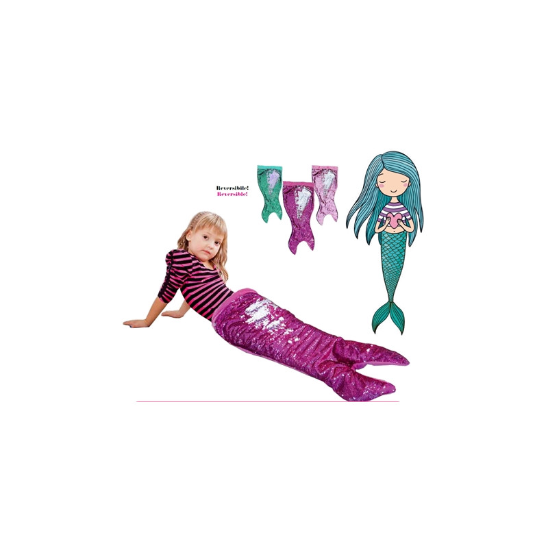 Girabrilla Mermaid Tail 120 cm