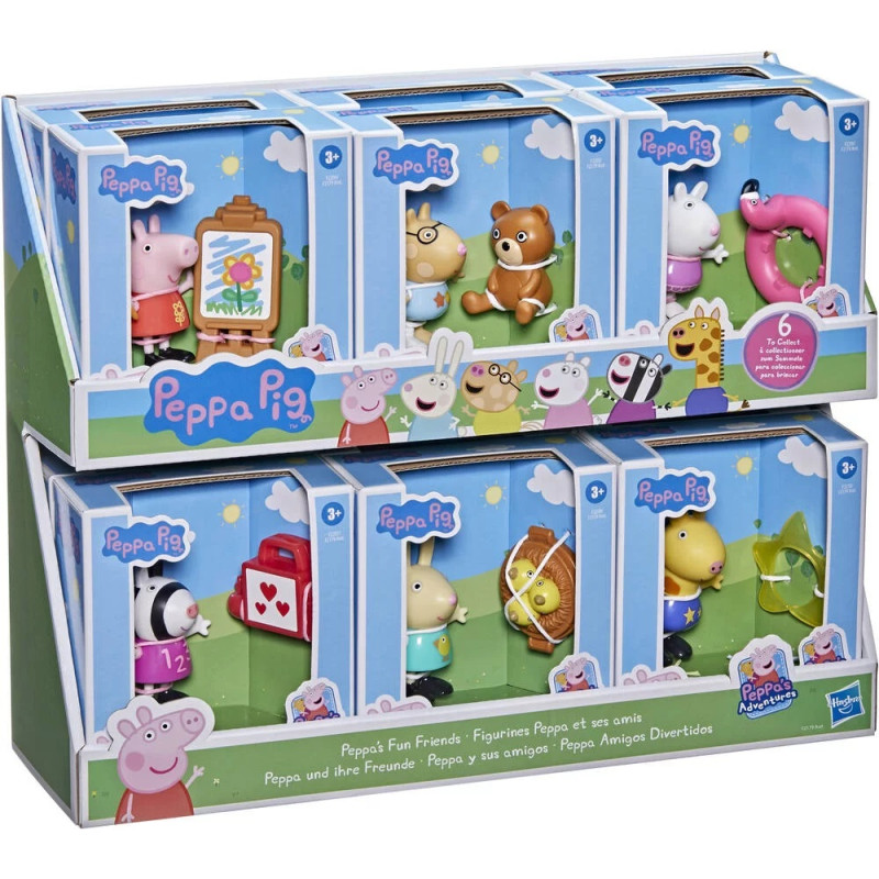 Pep Peppas Fun Friends Figures Ast