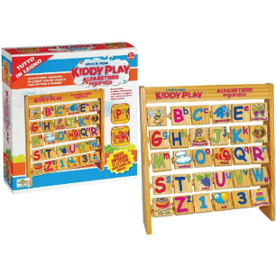 Alfabetiere Figurato In Legno